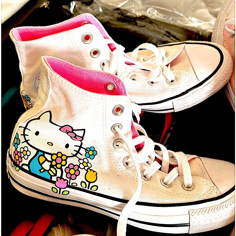 Hello Kitty Converse Women’s high tops